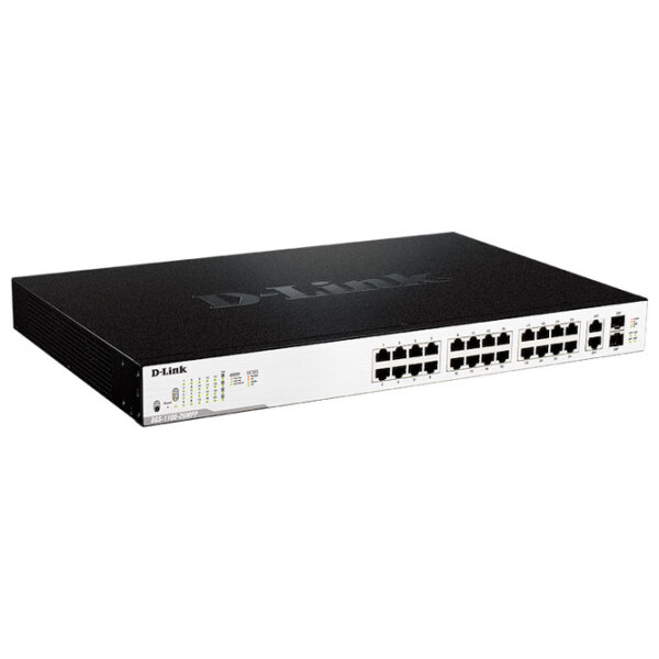 Switch D-Link DGS-1100-26MPP/ B1A Black 52 Gbit/ s photo 2