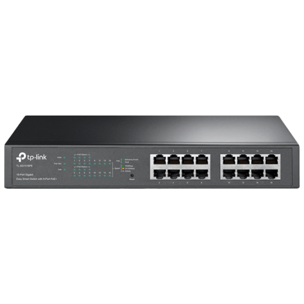 Switch TP-Link TL-SG1016PE Black 32 Gbit/ s photo 1