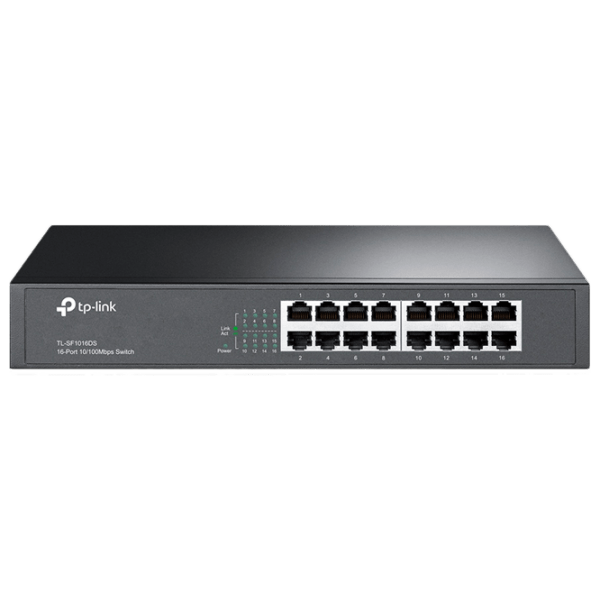 Switch TP-Link TL-SF1016DS Black 3.2 Gbit/ s photo 1