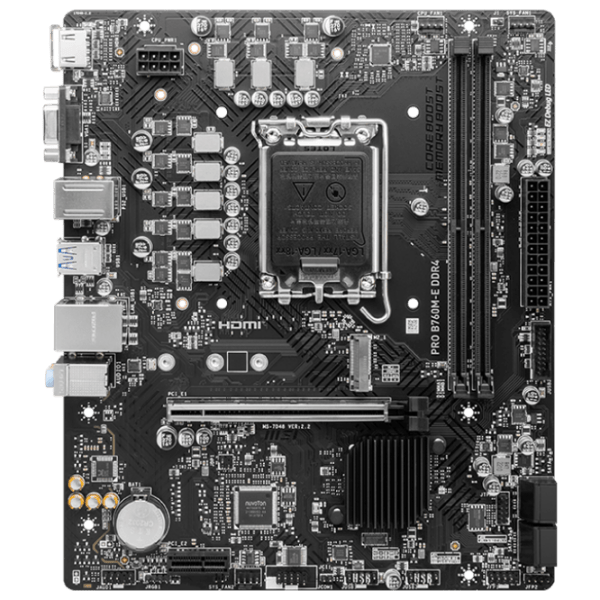 Материнская плата MSI PRO B760M-E mATX  photo 1
