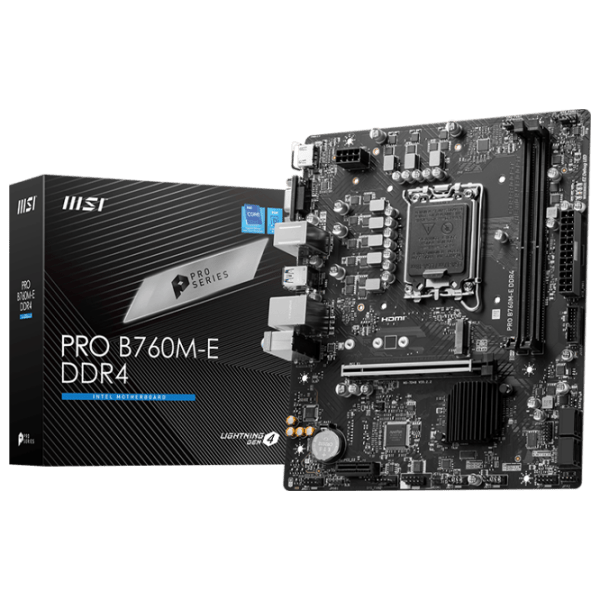 Материнская плата MSI PRO B760M-E mATX  photo 5
