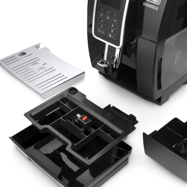 Aparat de cafea DeLonghi ECAM359.55B Black 1450 W, 1.8 l, Bloc termic photo 4