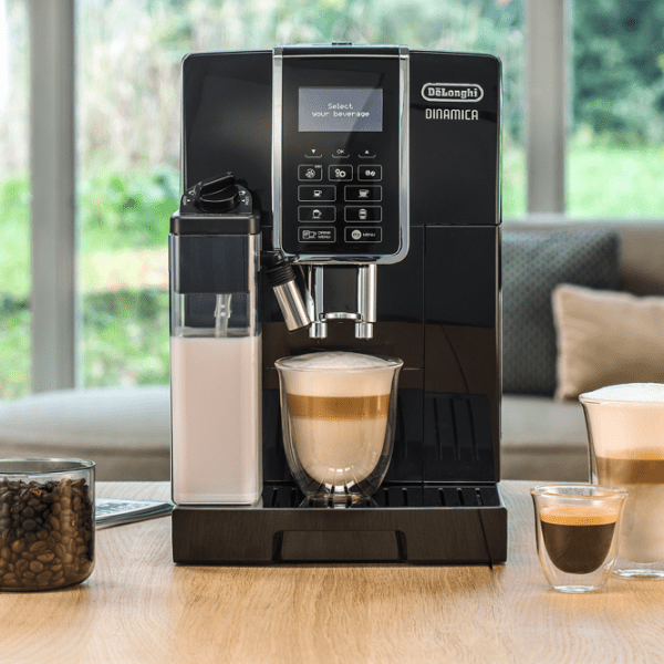 Aparat de cafea DeLonghi ECAM359.55B Black 1450 W, 1.8 l, Bloc termic photo 5