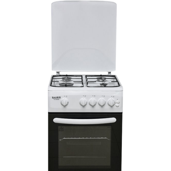 Aragaz Bauer TG 5640 WI White Tipul plitei: Pe gaz, 52 l, Tipul cuptorului: Pe gaz photo 2