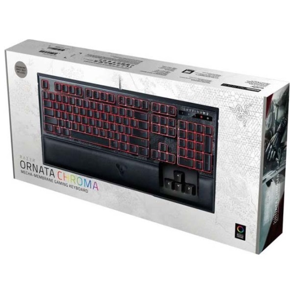 Tastatură Razer Ornata Chroma Destiny 2 Black Gaming, Cu fir photo 5