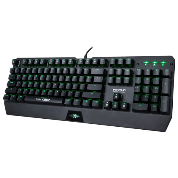 Tastatură Marvo K922 Green Gaming, Cu fir photo 2