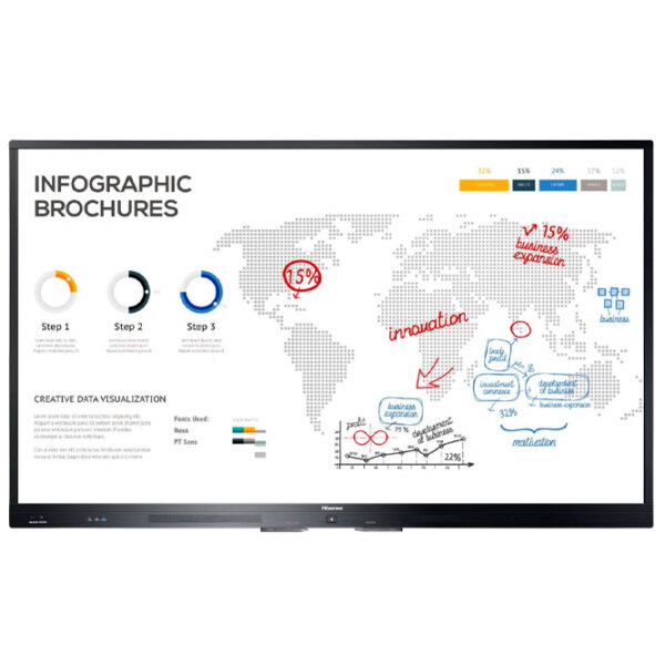 Tablă interactivă Hisense HN75WR80U 75" 3840 x 2160 photo 3