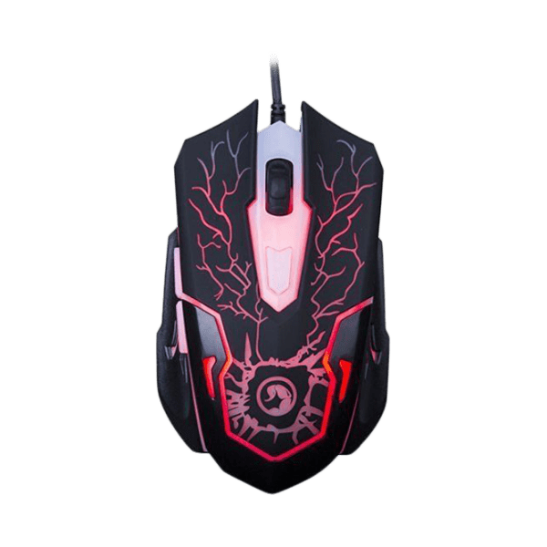 Tastatura & Mouse Marvo KM400L Black Gaming, Cu fir photo 5