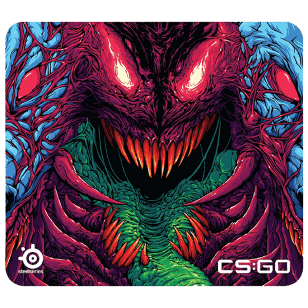 Covoraș pentru mouse Steelseries QcK+ CS:GO Hyperbeast Print CS-GO Purple 400 х 450 х 4 mm photo 1