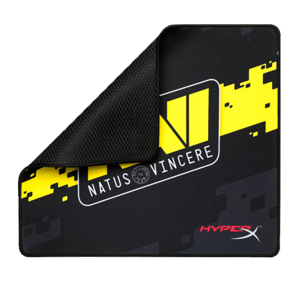 Коврик для мышки HyperX Fury S Large Navi Edition Желтый Черный 450 x 400 x 3 мм photo 3
