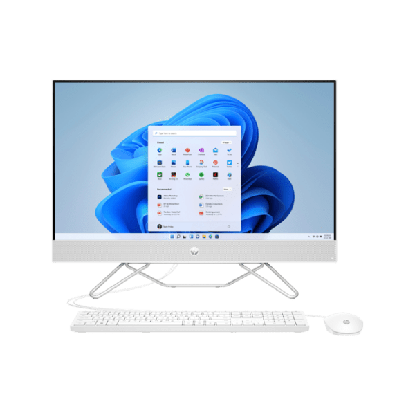 All-in-One PC HP 27-dp1049ur White 27" Full HD IPS Intel Core i3 1125G4 8 GB 512 GB photo 1