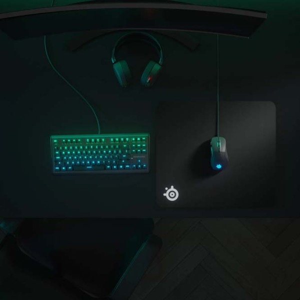 Covoraș pentru mouse Steelseries QcK Black 400 x 450 x 6 mm photo 7