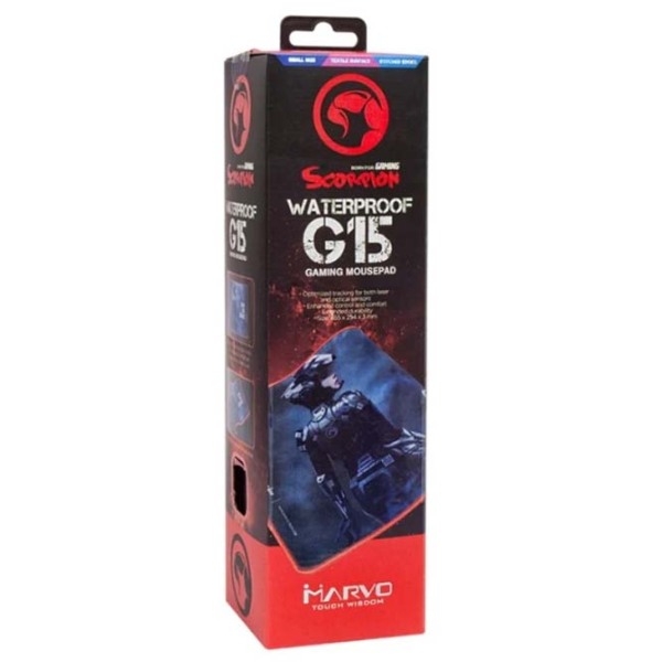 Covoraș pentru mouse Marvo G15 Blue Multicolor 350 x 255 x 4 mm photo 6