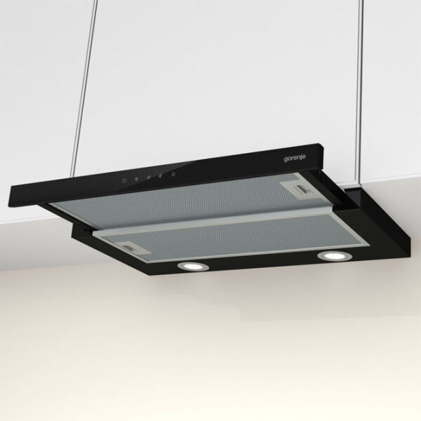 Вытяжка Gorenje TH64E4BG Черный 60 см, Рециркуляция, 450 м³/ч photo 5