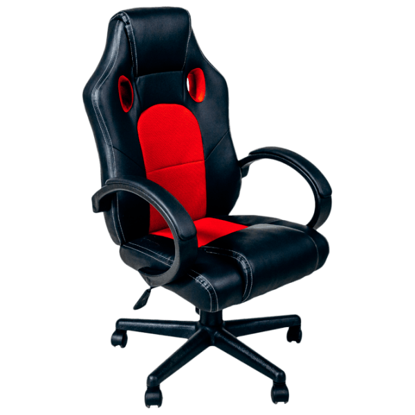 Игровое кресло Magnus CX 6207 Черный Red  photo 1