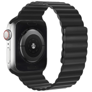 Ремешок Apple Watch WA07 Flexible series magnetic strap Черный Силикон, 38, 40, 41 мм