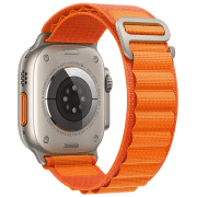 Ремень Apple Watch WA13 Original series alpine loop nylon strap Оранжевый Nailon, 42, 44, 45, 49 мм
