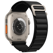 Ремень Apple Watch WA13 Original series alpine loop nylon strap Черный Nailon, 42, 44, 45, 49 мм