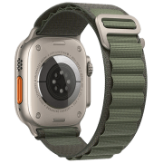 Ремень Apple Watch WA13 Original series alpine loop nylon strap Зелёный Nailon, 42, 44, 45, 49 мм