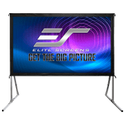 Ecran pentru proiector EliteScreens OMS100H2 100" (16:9) White Pe podea, Lățime ecran: 222 cm, &Icirc;nălțime ecran: 125 cm