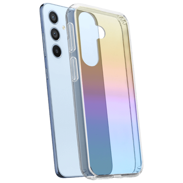 Husă pentru smartphone Samsung Galaxy A54 (Prisma) RAINBOW Transparent Cellularline, TPU, Back photo 1