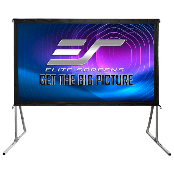 Экран для проектора EliteScreens OMS120H2 120" (16:9) Белый Напольная, Ширина полотна: 266 см, Высота полотна: 149 см photo 1