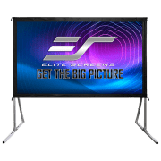 Ecran pentru proiector EliteScreens OMS120H2 120" (16:9) White Pe podea, Lățime ecran: 266 cm, &Icirc;nălțime ecran: 149 cm