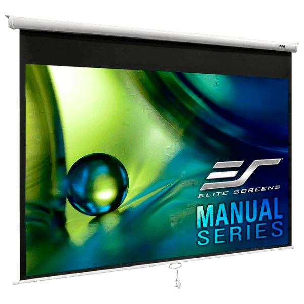 Ecran pentru proiector EliteScreens M80NWV 80" (4:3) White Pe perete, Lățime ecran: 163 cm, &Icirc;nălțime ecran: 122 cm photo 1