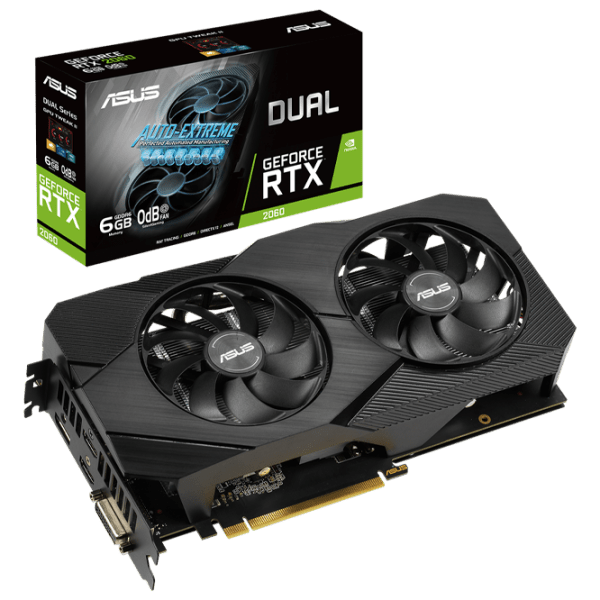 Видеокарта Asus GeForce RTX 2060 Dual EVO 6 ГБ  photo 7