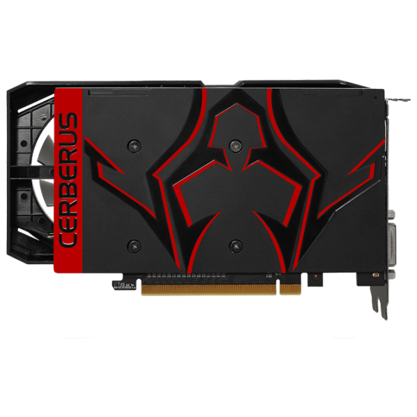 Placă video Asus GeForce GTX 1050 Ti Cerberus 4 GB  photo 6