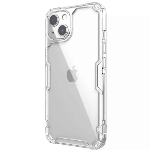 Husă pentru smartphone Apple iPhone 14 (Nature Pro) Transparent White Nillkin, PC, Back photo 3