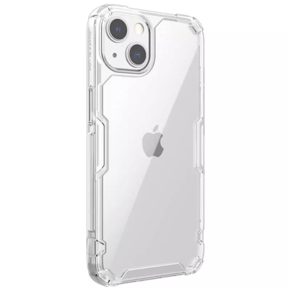 Husă pentru smartphone Apple iPhone 14 (Nature Pro) Transparent White Nillkin, PC, Back photo 5