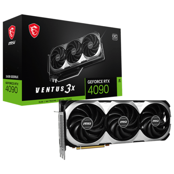 Placă video MSI GeForce RTX 4090 VENTUS 3X OC 24 GB  photo 7