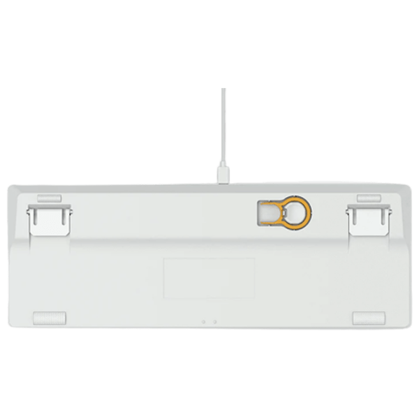 Tastatură Glorious GMMK TENKEYLESS White Gaming, Cu fir photo 3