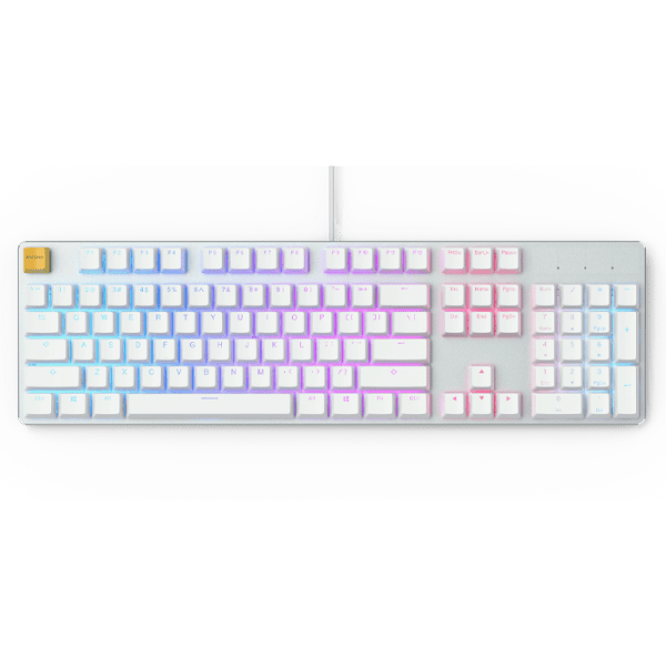 Клавиатура Glorious Glorious GMMK Full-size Белый Игровой, Проводная photo 1