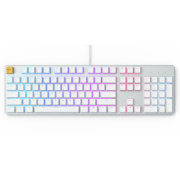 Tastatură Glorious Glorious GMMK Full-size White Gaming, Cu fir