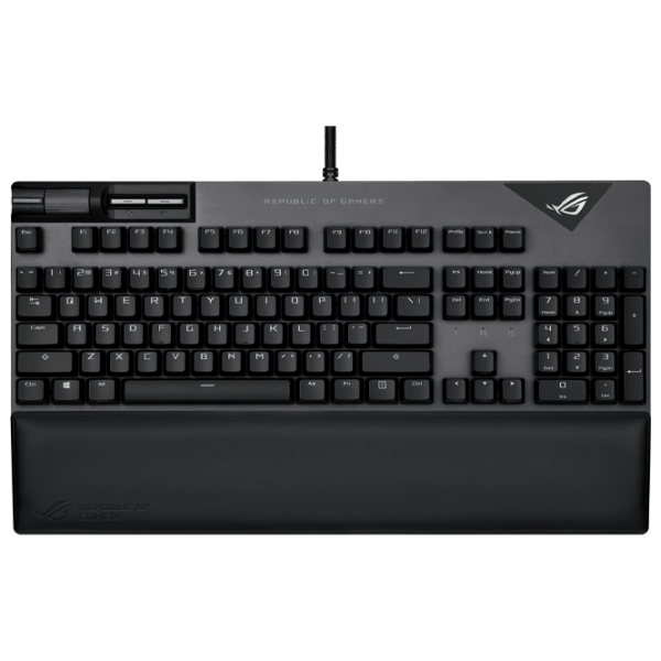 Tastatură Asus ROG Strix Flare II Black Gaming, Cu fir photo 2