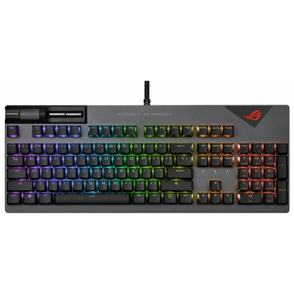 Tastatură Asus ROG Strix Flare II Black Gaming, Cu fir photo 3