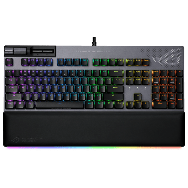 Tastatură Asus ROG Strix Flare II Animate Gunmetal Gaming, Cu fir photo 1