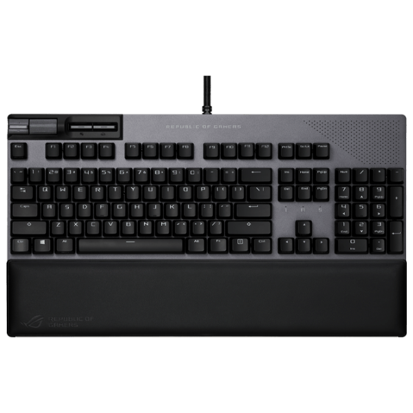 Tastatură Asus ROG Strix Flare II Animate Gunmetal Gaming, Cu fir photo 2