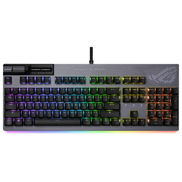 Tastatură Asus ROG Strix Flare II Animate Gunmetal Gaming, Cu fir photo 3