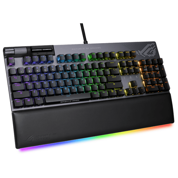 Tastatură Asus ROG Strix Flare II Animate Gunmetal Gaming, Cu fir photo 4
