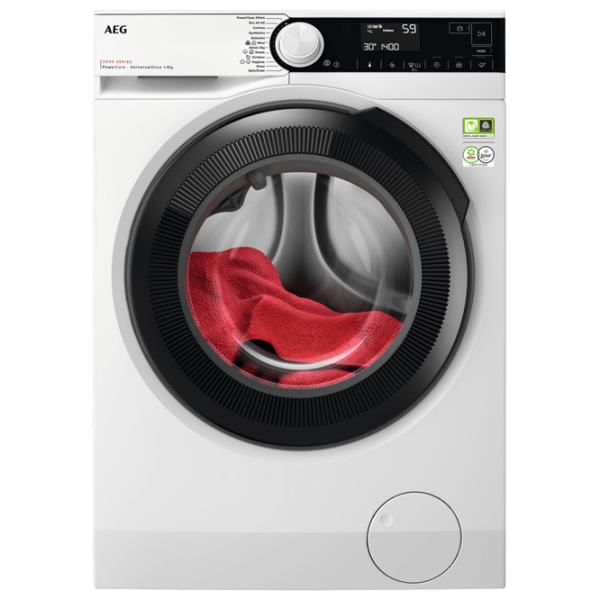 Mașină de spălat AEG LFR83844VE White 8 kg, 1400 rpm, A photo 1