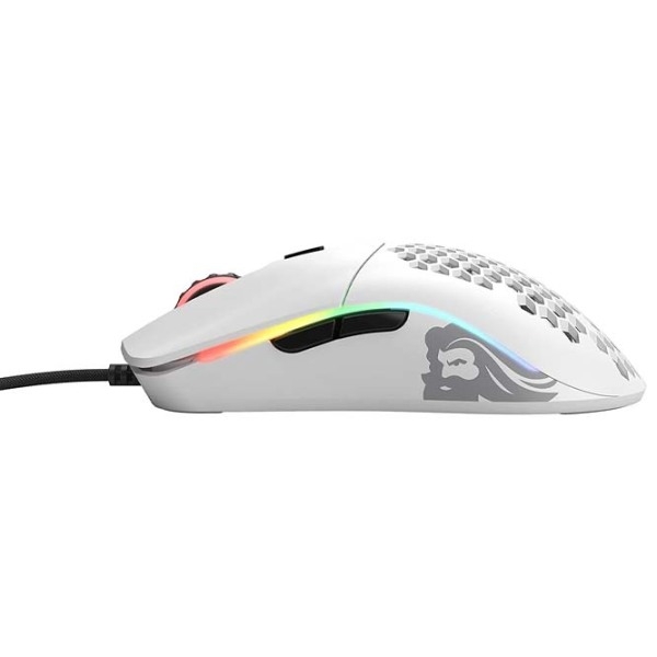 Mouse Glorious Model I White Matte Cu fir / 12000 dpi photo 5