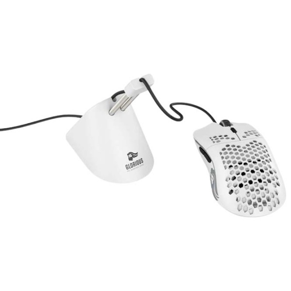 Mouse Glorious Model I White Matte Cu fir / 12000 dpi photo 8