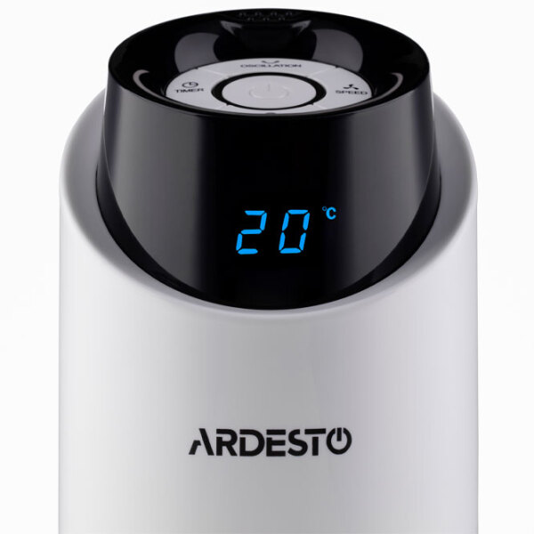 Ventilator Ardesto FNT-R36X1WY22 White 50 W, Electronic, Numărul de viteze: 3 photo 4
