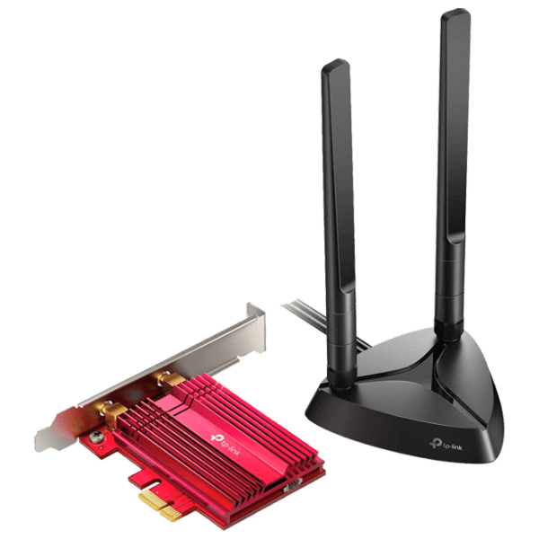 LAN Adapter TP-Link Archer TX3000E Black  photo 1