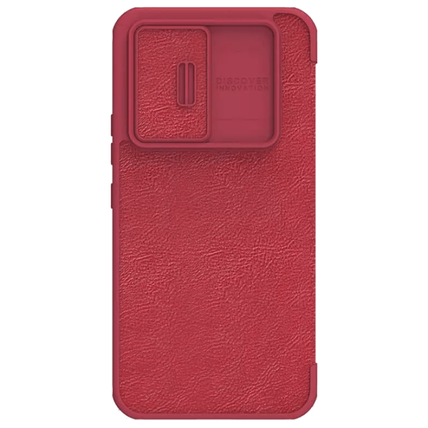 Чехол для смартфона Samsung Galaxy A54 (QIN Pro) Красный Nillkin, Кожа, Flip Cover photo 1