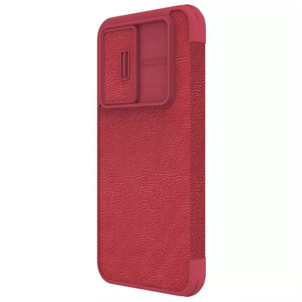 Чехол для смартфона Samsung Galaxy A54 (QIN Pro) Красный Nillkin, Кожа, Flip Cover photo 3