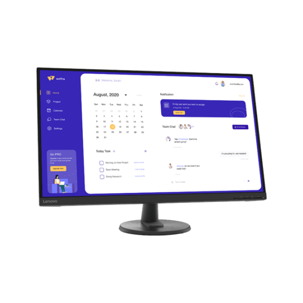 Монитор Lenovo D32u-40 Черный 31.5" 4K VA LED photo 2